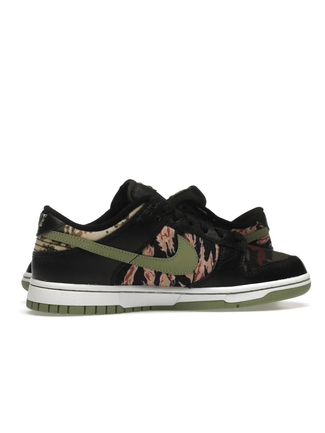 Мужские кроссовки с камуфляжным принтом Nike Dunk Low — изображение 3 из 4, черный/мульти-оливковый