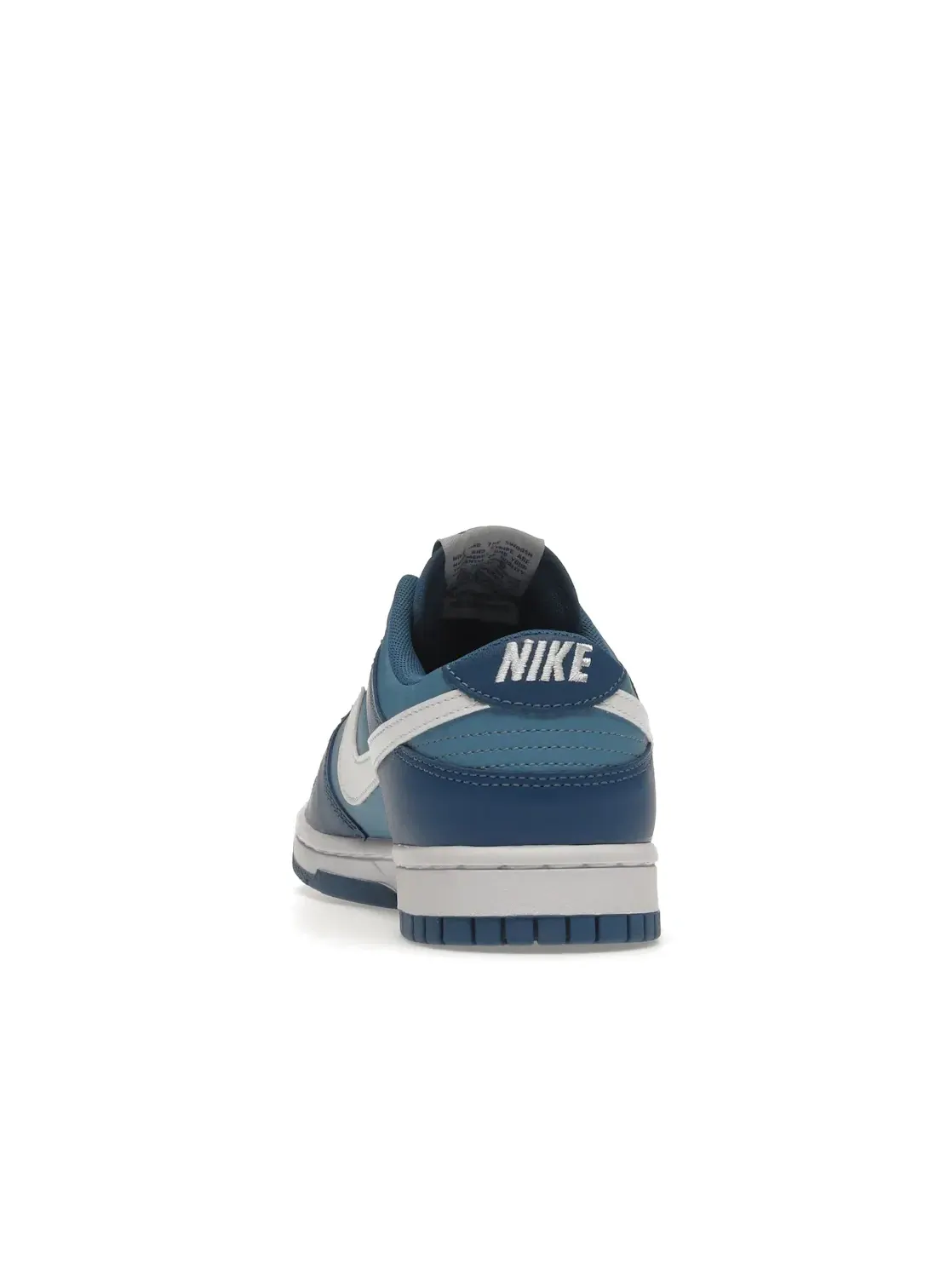 Мужские кроссовки с кожаным верхом Nike Dunk Low — изображение 4 из 4, темный синий/белый-синий