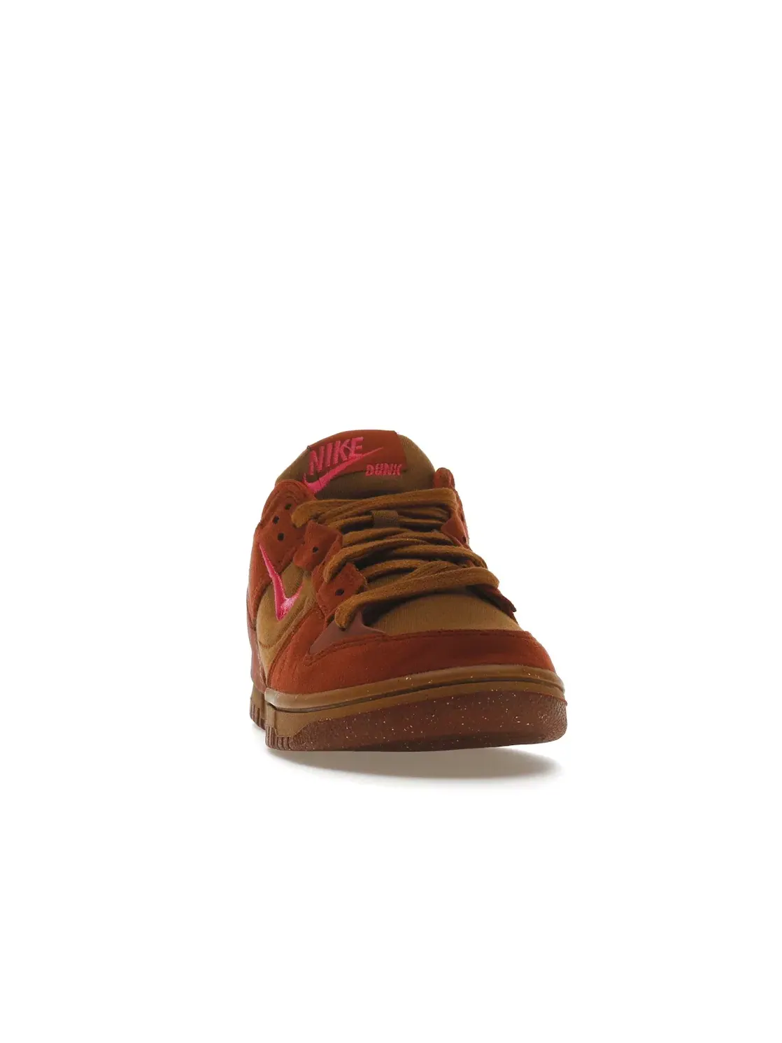 Женские кроссовки Lifestyle с массивным силуэтом Nike Dunk Low Disrupt 2 Nike — изображение 2 из 4, розовый-оранжевый