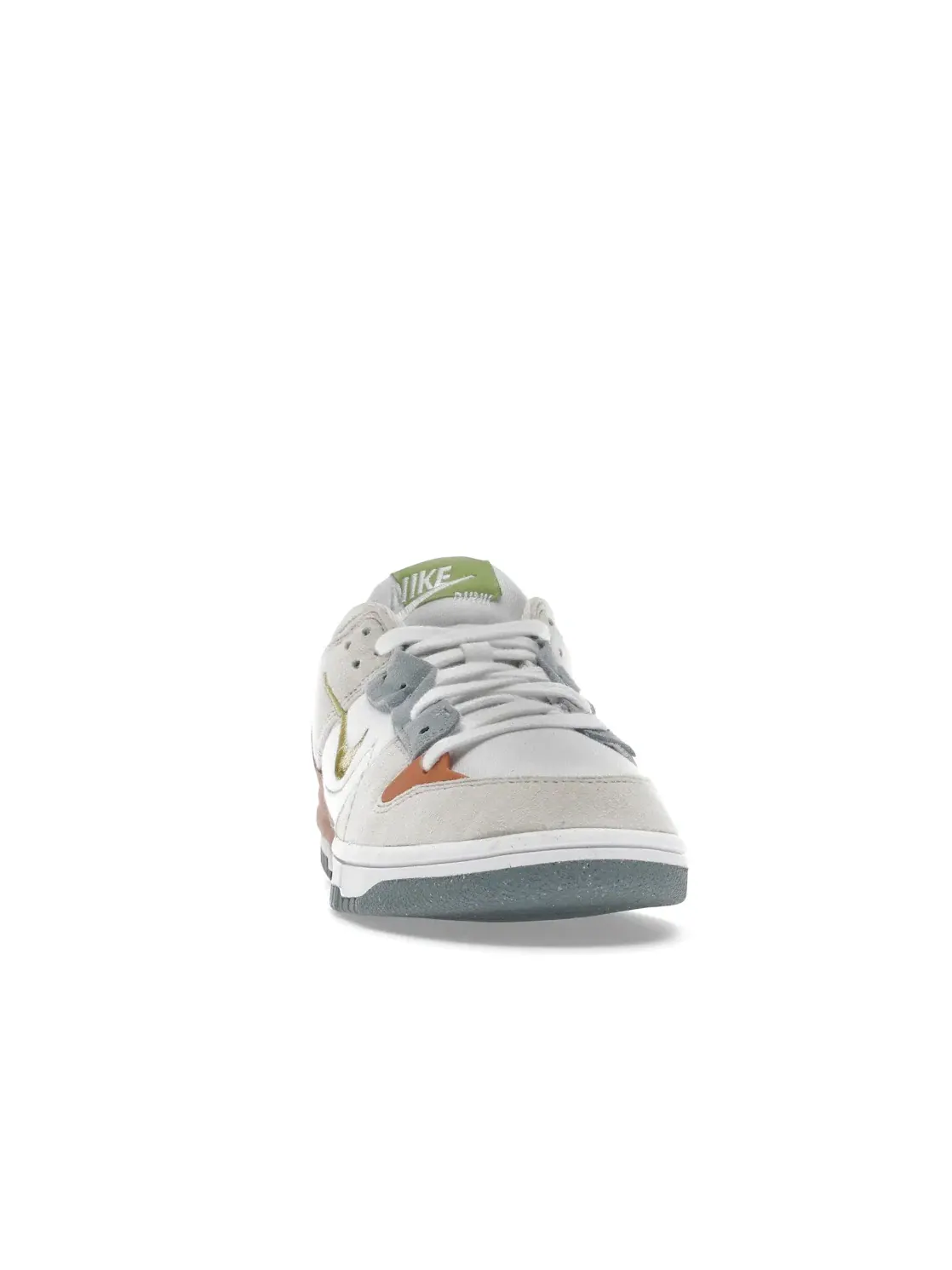 Женские кроссовки с перфорированными накладками Nike Dunk Low Disrupt 2 — изображение 2 из 4, белый/бежевый-оранжевый