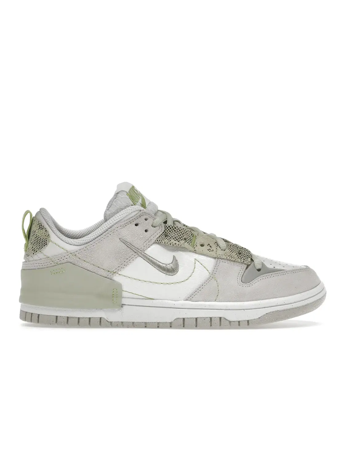Женские кроссовки Nike Dunk Low Disrupt 2 — изображение 1 из 4, белый/белый/зеленый