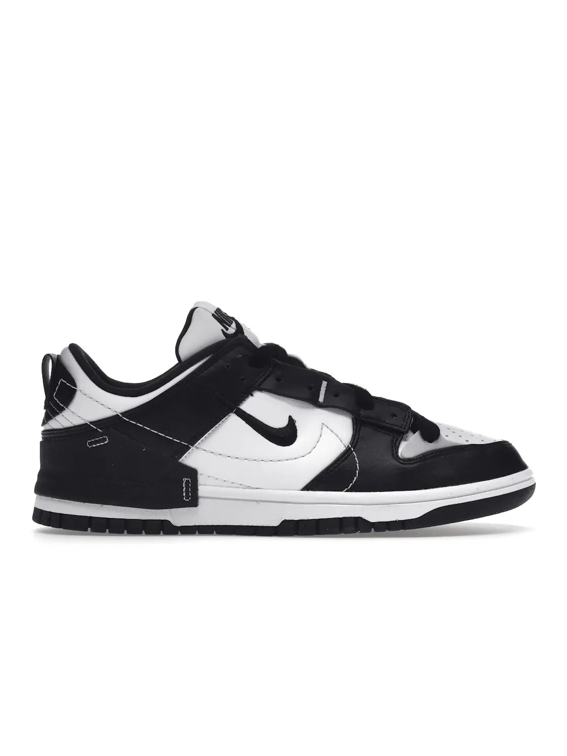 Женские кроссовки Lifestyle с принтом Nike Dunk Low Disrupt 2 Nike — изображение 1 из 4, черный/платиновый-белый