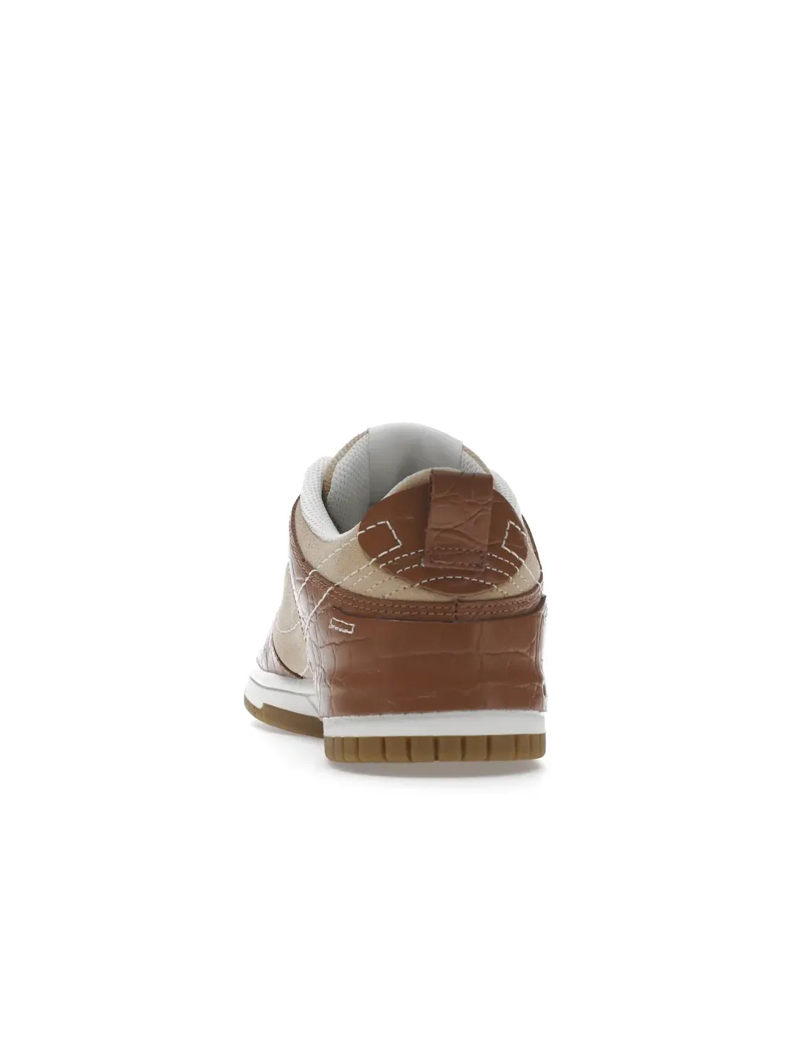 Женские кроссовки с принтом под крокодиловую кожу Nike Dunk Low Disrupt 2 SE — изображение 4 из 4, белый
