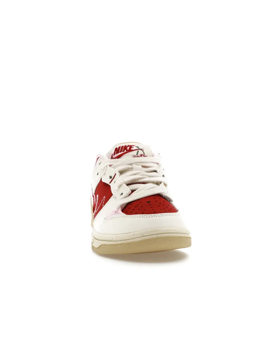 Женские кроссовки с перфорацией Nike Dunk Low Disrupt 2 — изображение 2 из 4, красный/красный