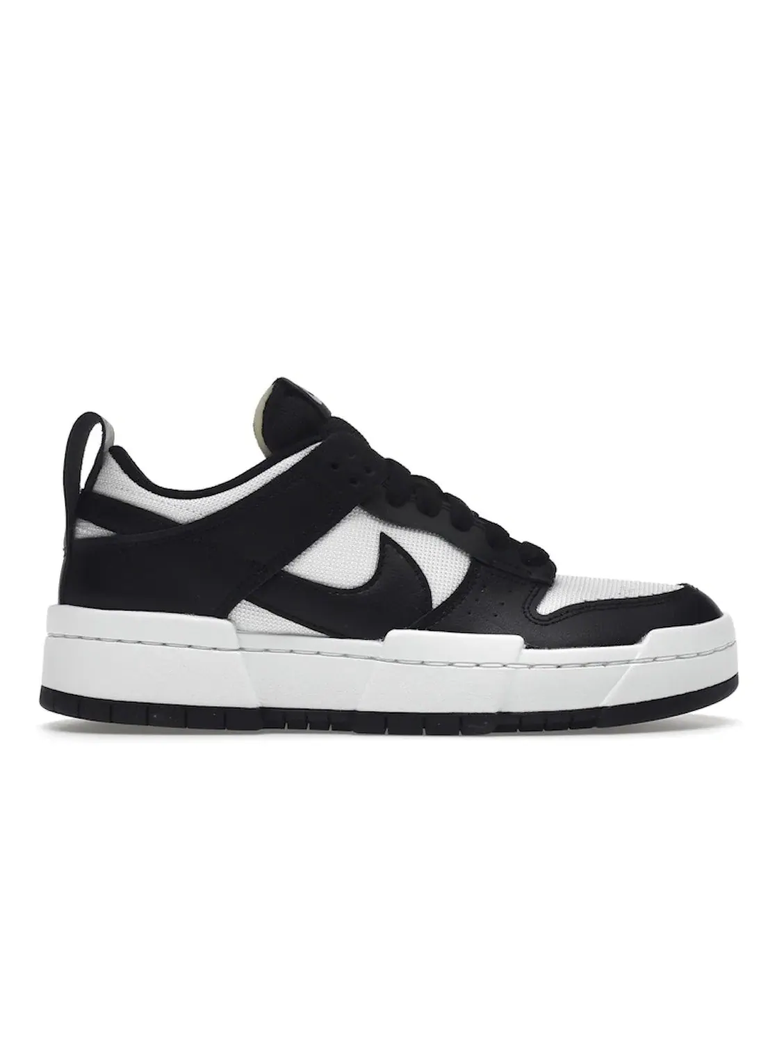 Женские кроссовки Lifestyle с принтом Nike Dunk Low — изображение 1 из 4, белый/черный-белый