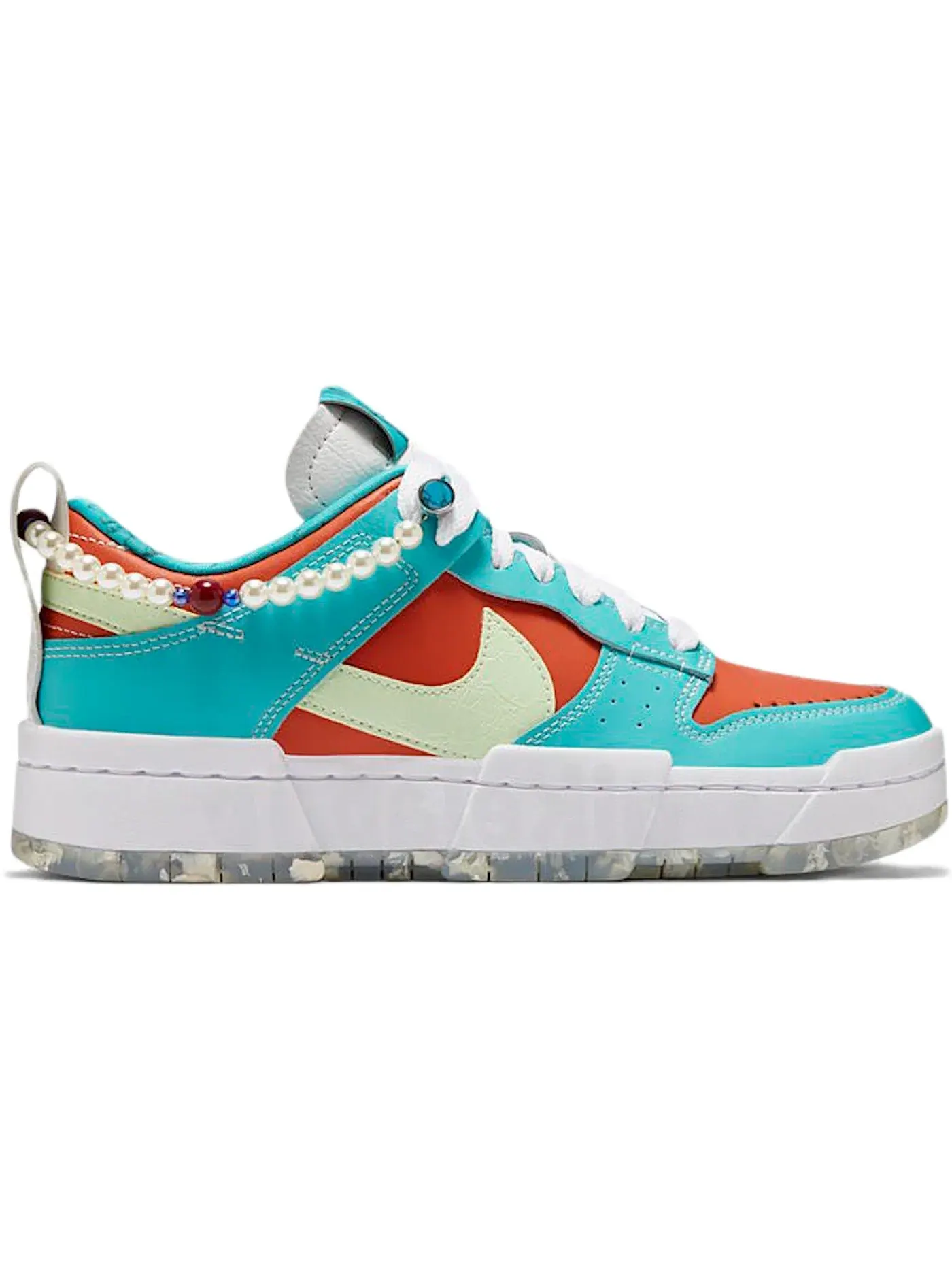 Женские кроссовки для повседневной носки Nike Dunk Low Disrupt Nike — изображение 2 из 2, зеленый