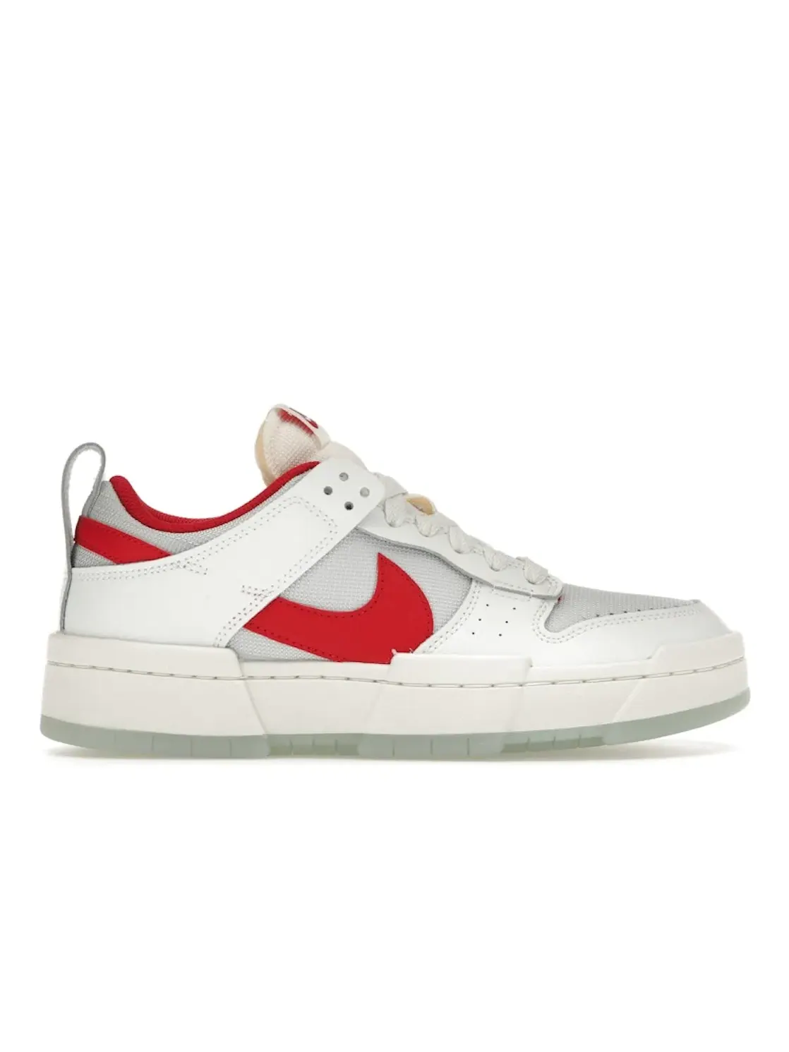 Женские кроссовки Lifestyle Nike Dunk Low — изображение 1 из 4, белый/красный-белый