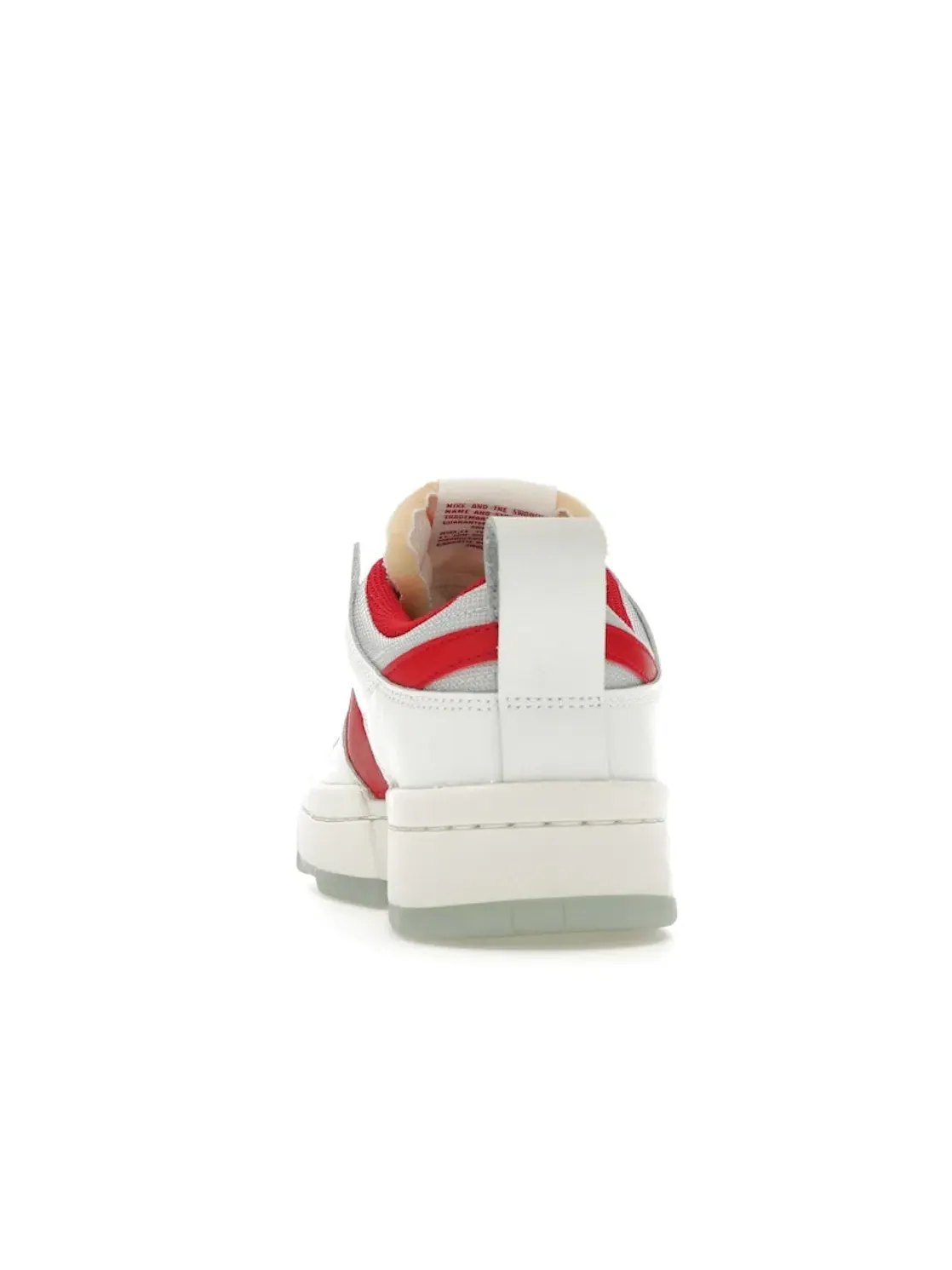 Женские кроссовки Lifestyle Nike Dunk Low — изображение 4 из 4, белый/красный-белый