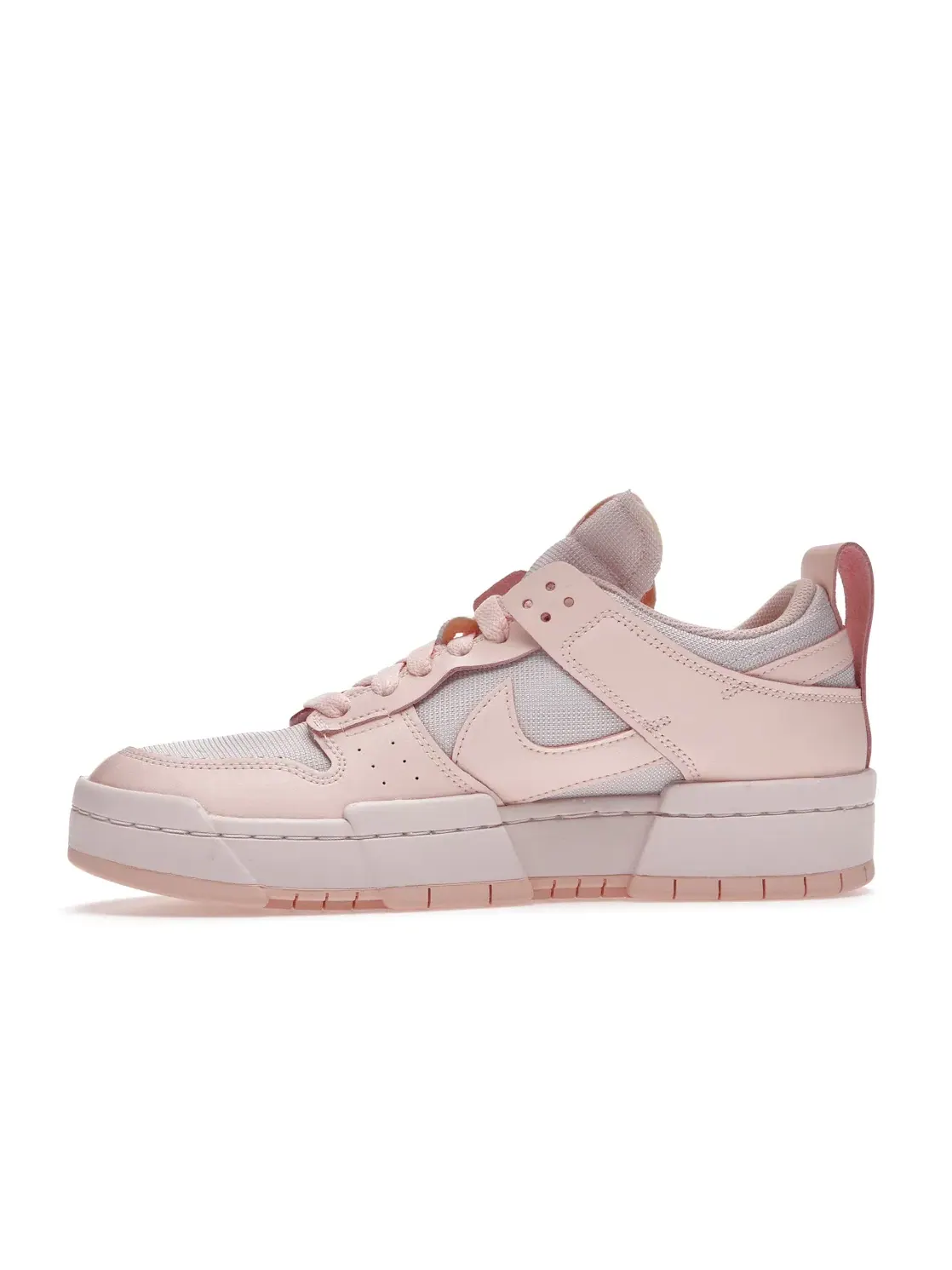 Женские кроссовки с дизайном Nike Dunk Low Disrupt Nike — изображение 3 из 4, светлый розовый/бледный