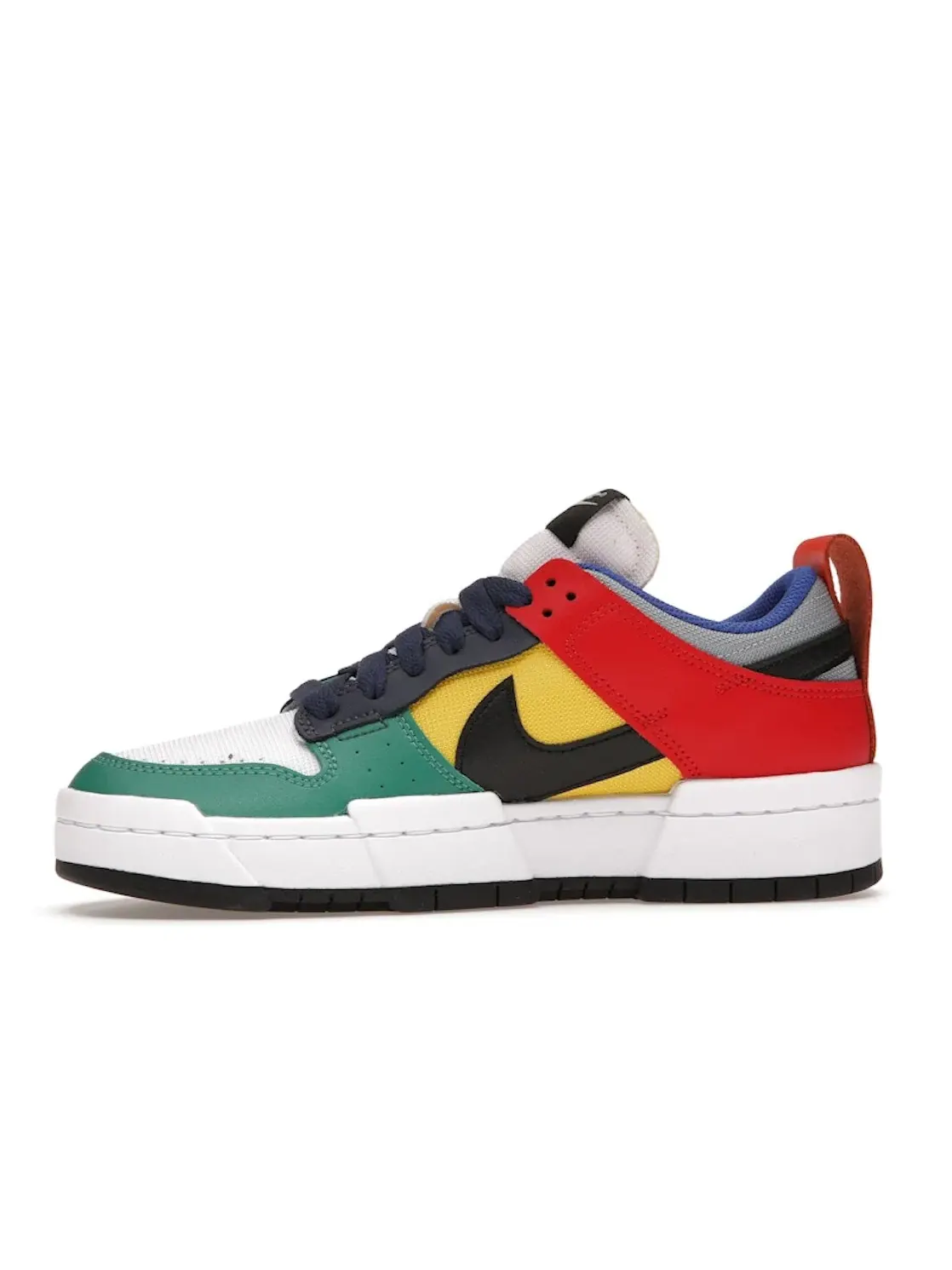 Женские кроссовки с мультиколором Nike Dunk Low Disrupt — изображение 3 из 4, черный/мульти--белый