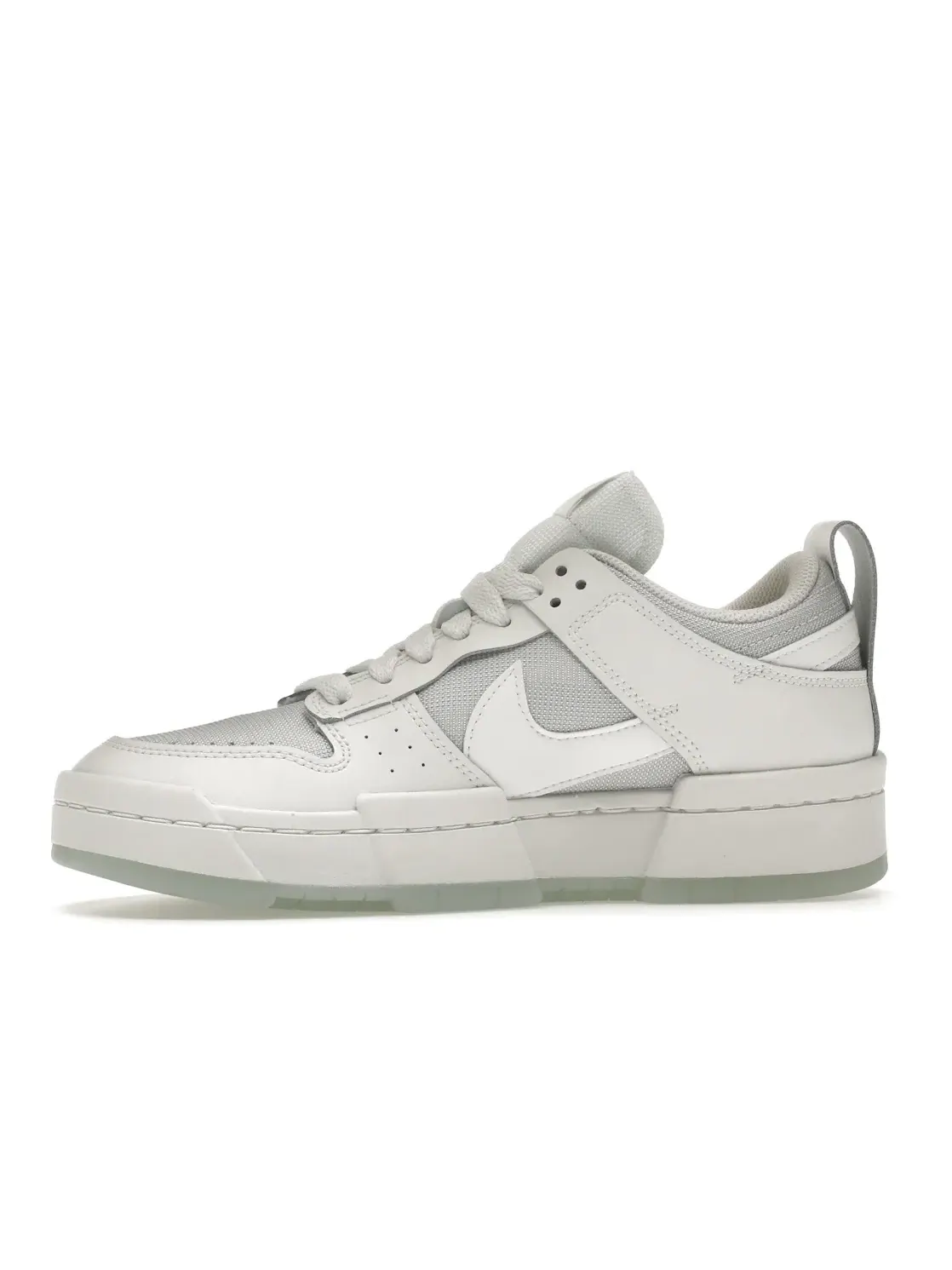 Женские кроссовки Nike Dunk Low Disrupt Photon Dust — изображение 3 из 4, белый-белый