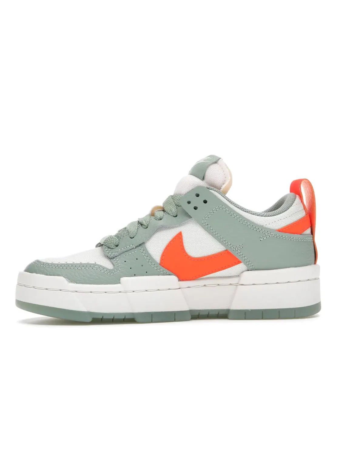 Женские кроссовки Nike Dunk Low Disrupt, Sea Glass/Hyper Crimson/Steam/Sail — изображение 3 из 4