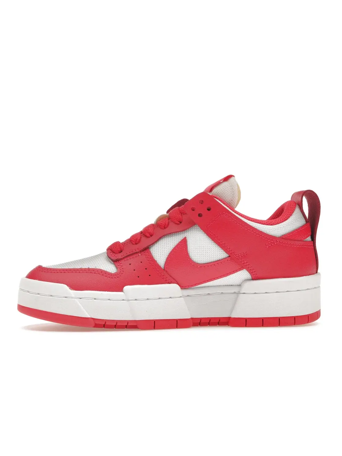 Женские кроссовки с принтом Nike Dunk Low Disrupt Nike — изображение 3 из 4, красный/красный-белый