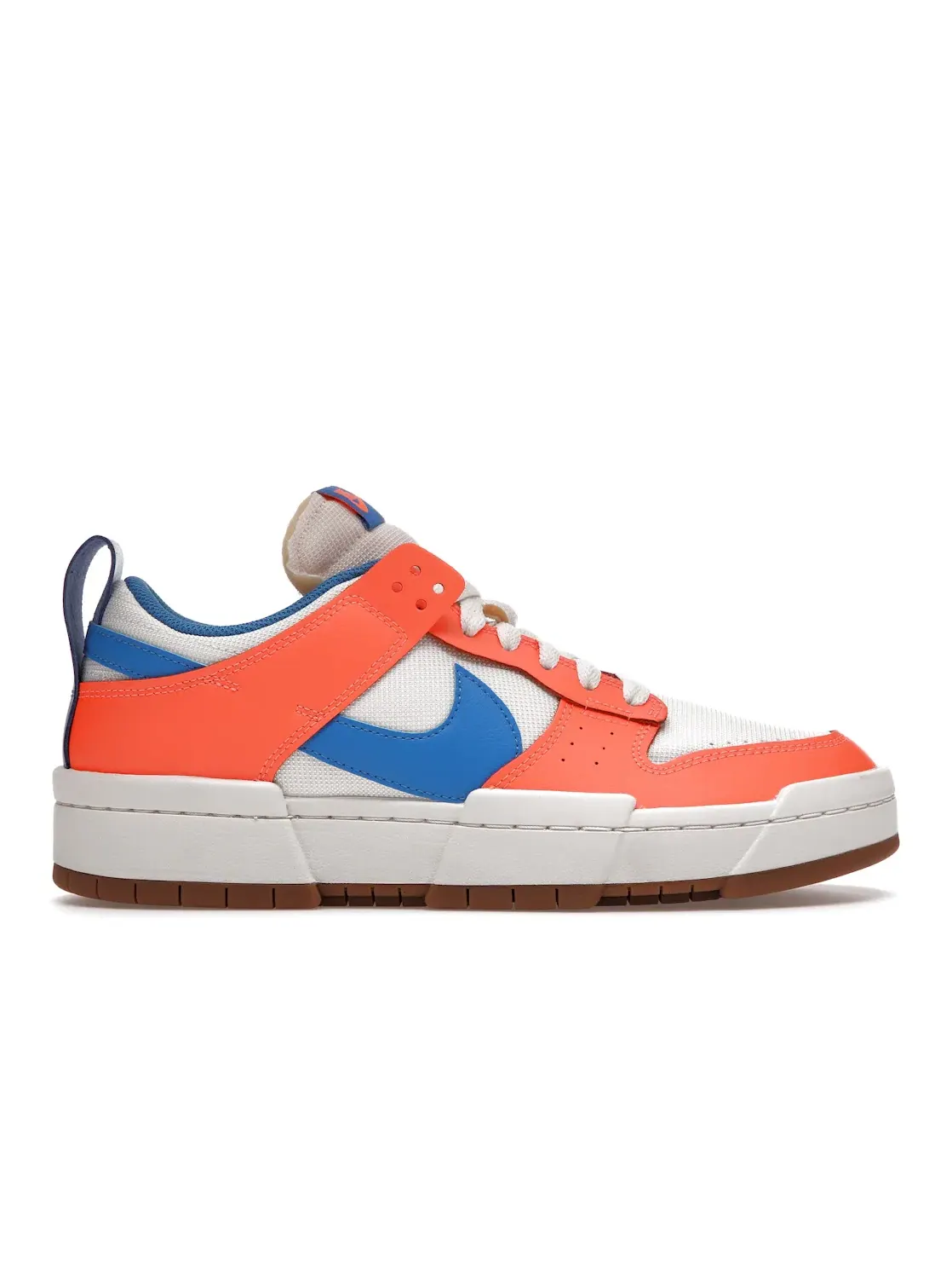 Женские кроссовки с низким верхом Nike Dunk Low Disrupt — изображение 1 из 4, светлый синий/оранжевый