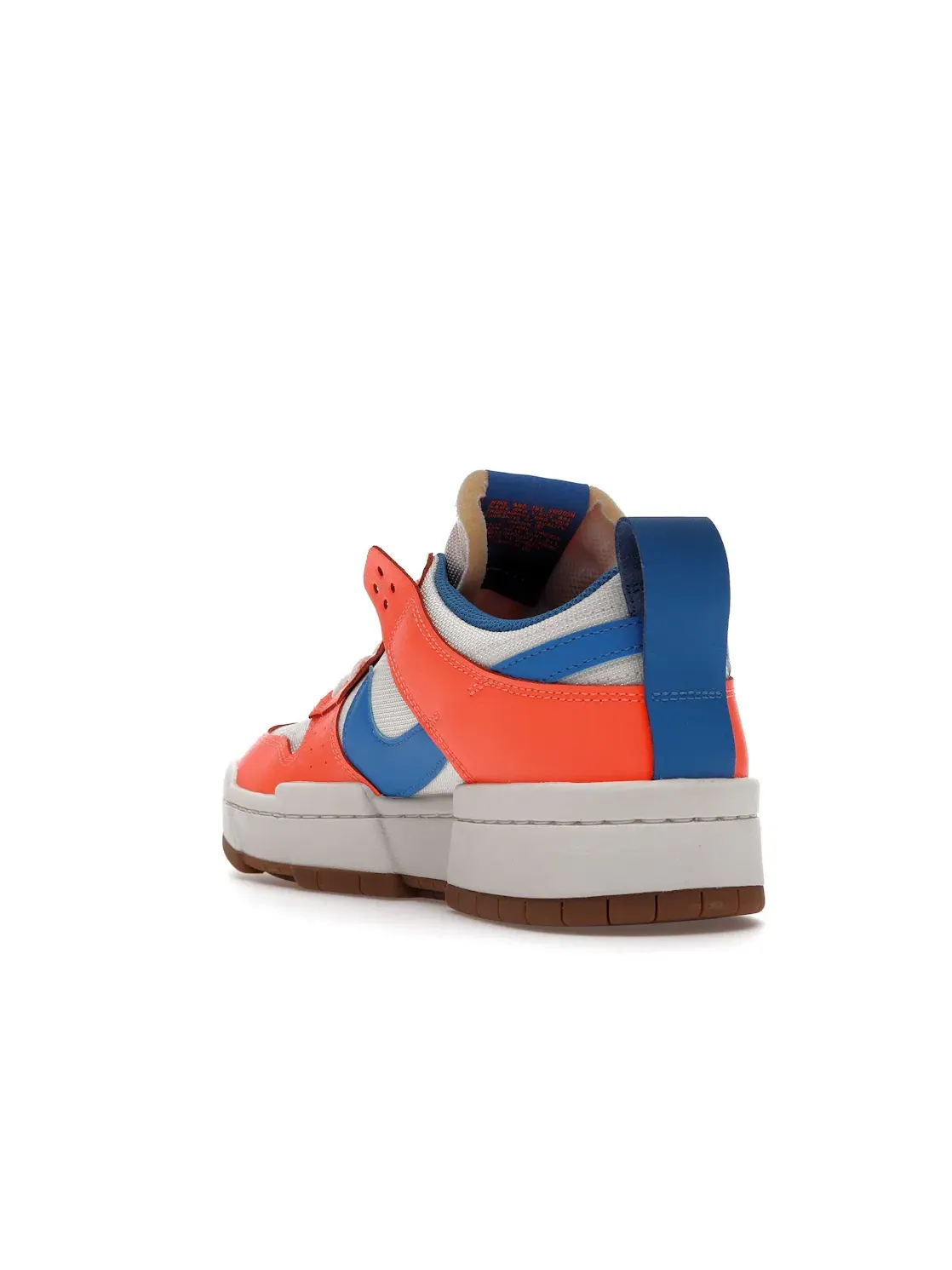 Женские кроссовки с низким верхом Nike Dunk Low Disrupt — изображение 4 из 4, светлый синий/оранжевый