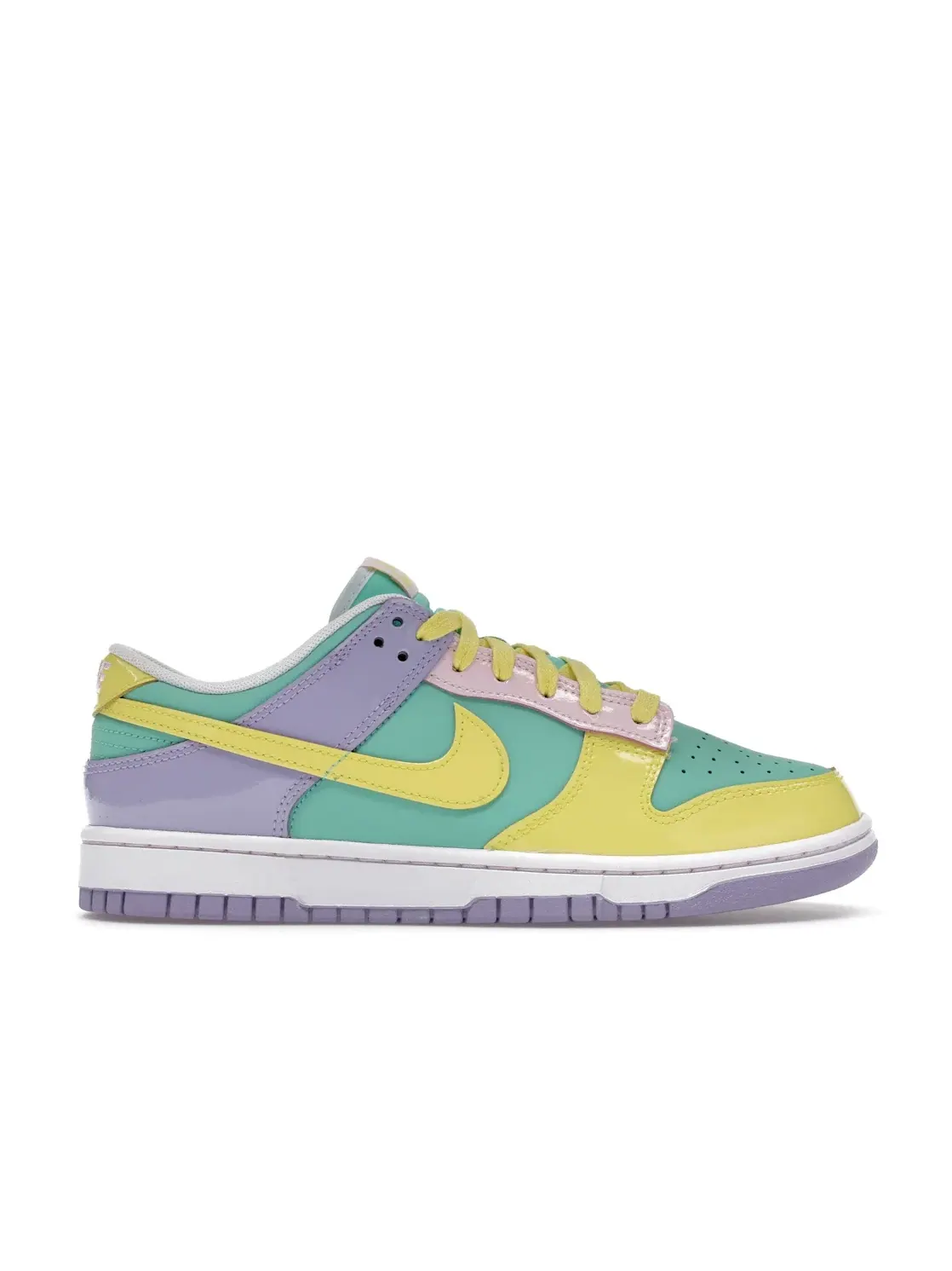 Мужские кроссовки Lifestyle Nike Dunk Low — изображение 1 из 4, желтый белый розовый