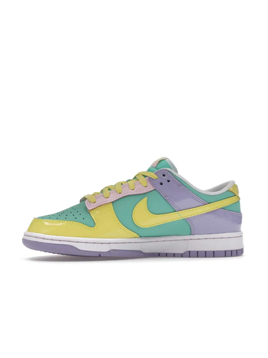 Мужские кроссовки Lifestyle Nike Dunk Low — изображение 3 из 4, желтый белый розовый