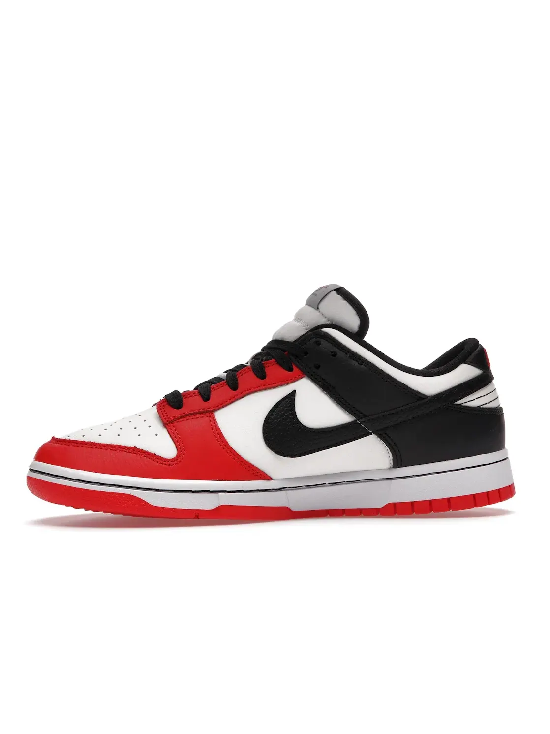 Мужские кроссовки Lifestyle с принтом Nike Dunk Low EMB Nike — изображение 3 из 4, черный/красный/черный