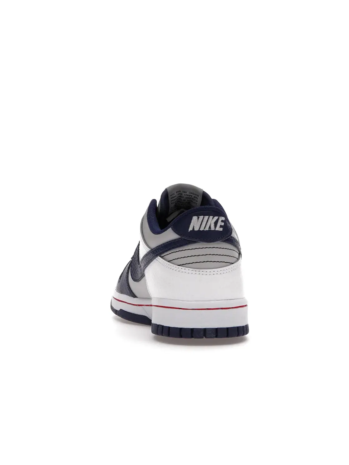 Детские кроссовки Lifestyle с принтом Nike Nike Dunk Low EMB — изображение 4 из 4, серый/белый/синий/синий