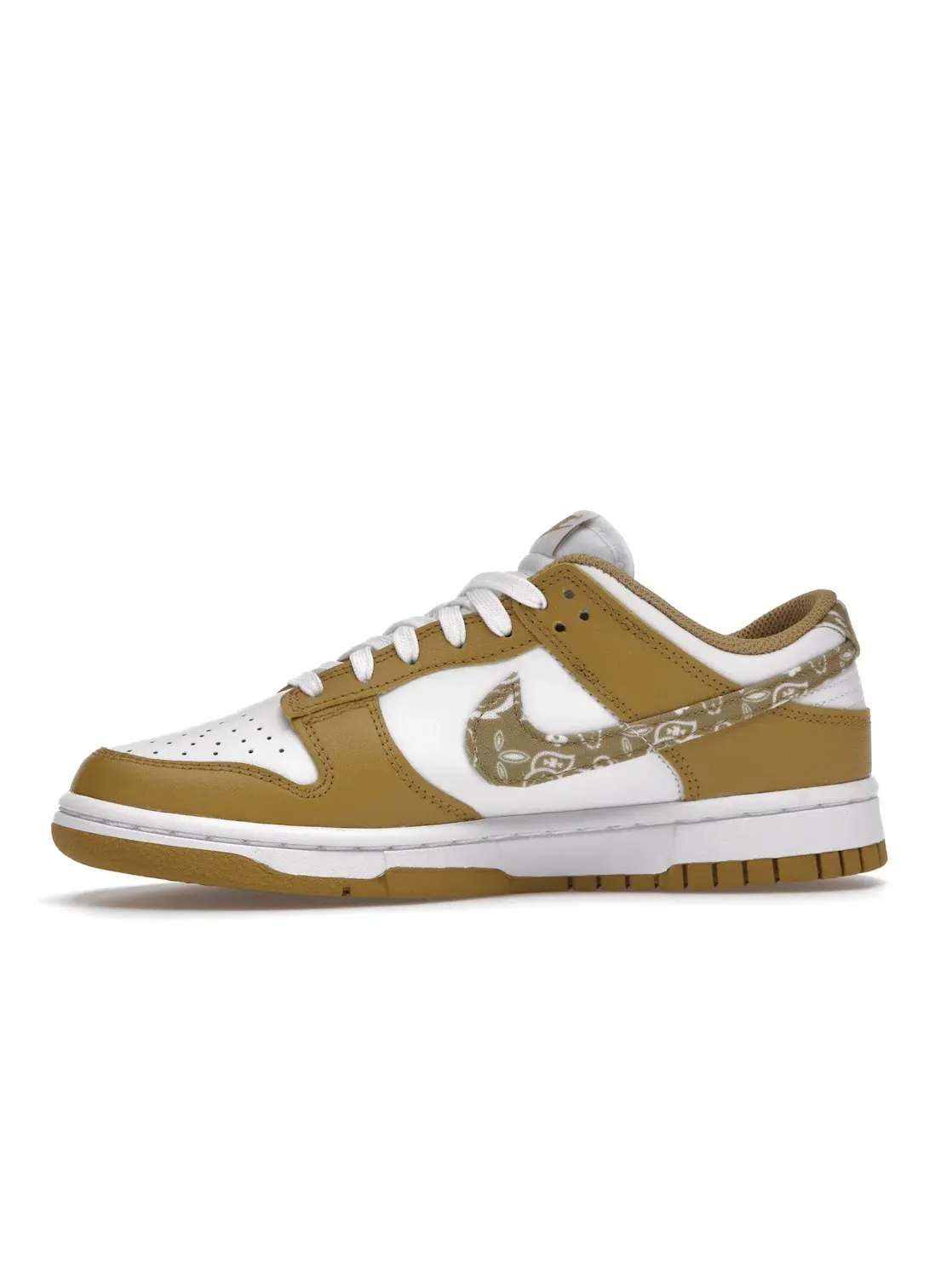 Женские кроссовки с принтом пейсли Nike Dunk Low Essential — изображение 3 из 4, белый/-белый