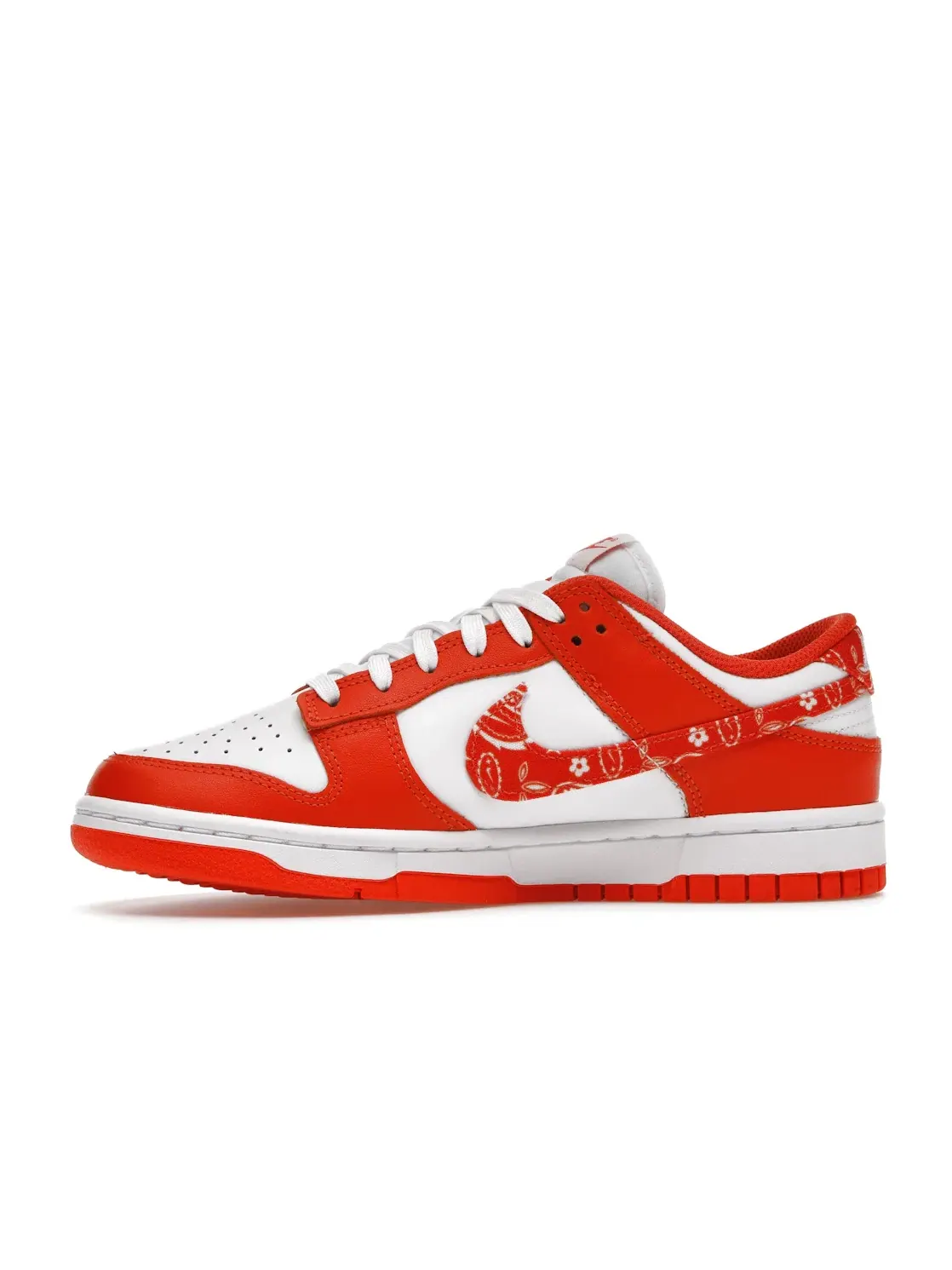 Женские кроссовки с принтом Nike Dunk Low Essential Nike — изображение 3 из 4, белый/оранжевый-белый