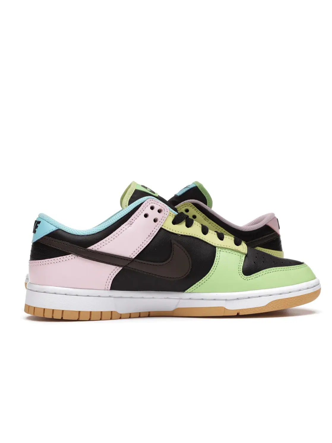Мужские кроссовки Lifestyle с принтом Nike Dunk Low Nike — изображение 3 из 4, черный/мульти-мульти