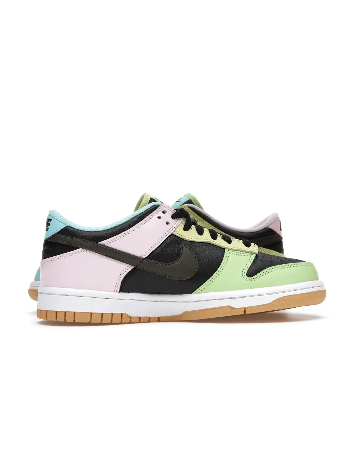 Детские кроссовки Lifestyle с принтом Nike Dunk Low Nike — изображение 3 из 4, черный/темный