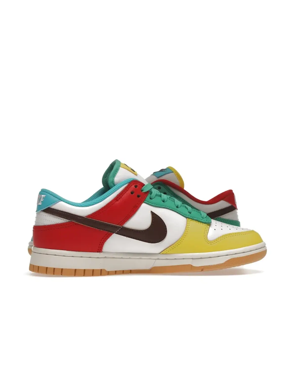 Мужские кроссовки Lifestyle Nike Dunk Low — изображение 3 из 4, белый/светлый-зеленый