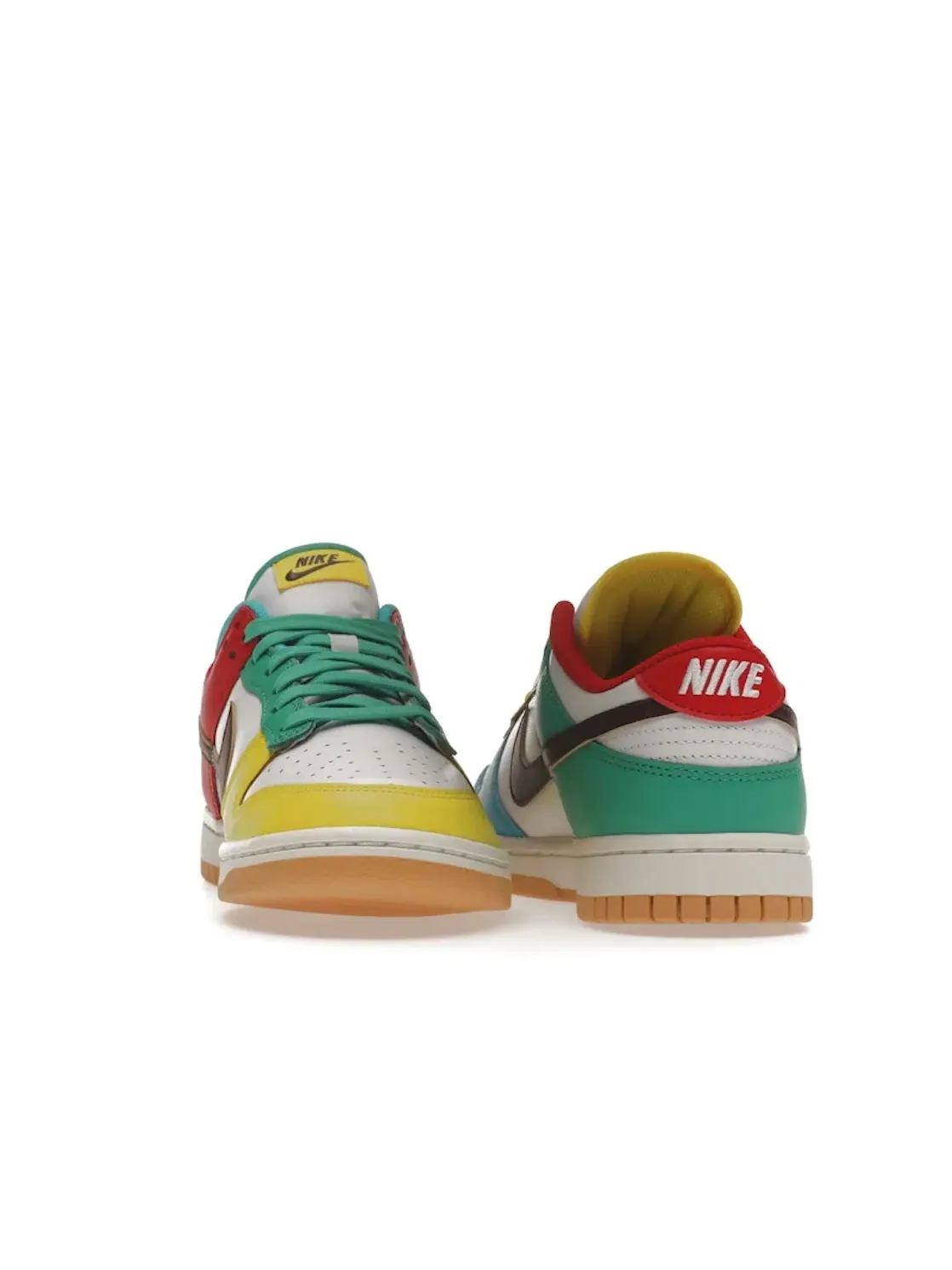 Мужские кроссовки Lifestyle Nike Dunk Low — изображение 4 из 4, белый/светлый-зеленый