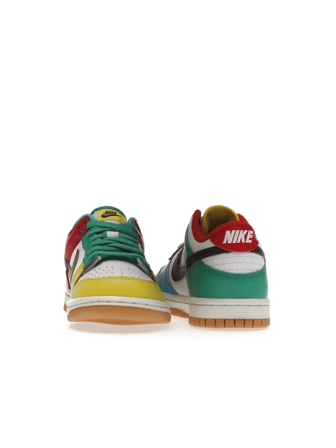 Детские кроссовки Lifestyle Nike Dunk Low — изображение 4 из 4, белый/светлый-зеленый