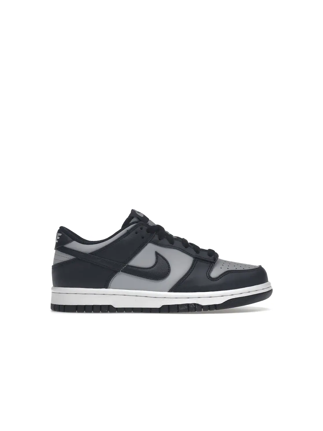 Детские кроссовки с перфорацией Nike Dunk Low Nike — изображение 1 из 4, серый темный оранжевый