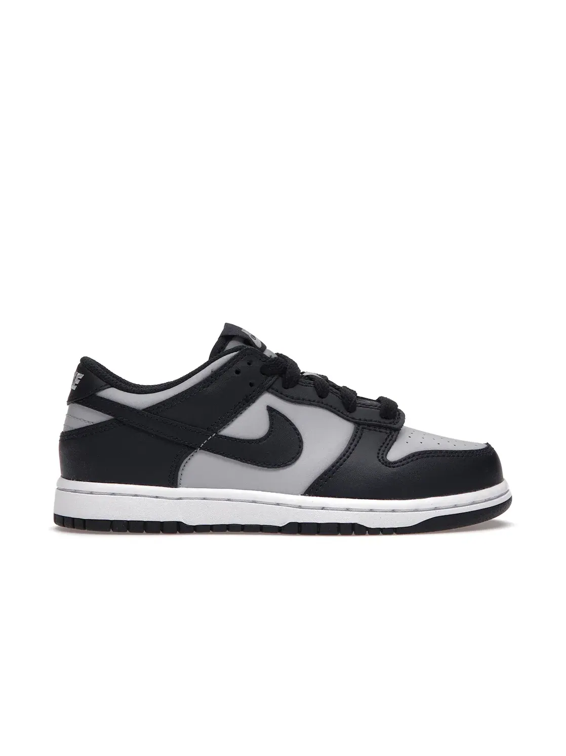 Детские кроссовки для мальчиков с низким верхом Nike Dunk Low Nike — изображение 1 из 4, темно-синий серый-белый