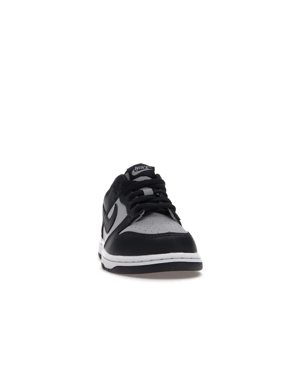 Детские кроссовки для мальчиков с низким верхом Nike Dunk Low Nike — изображение 2 из 4, темно-синий серый-белый