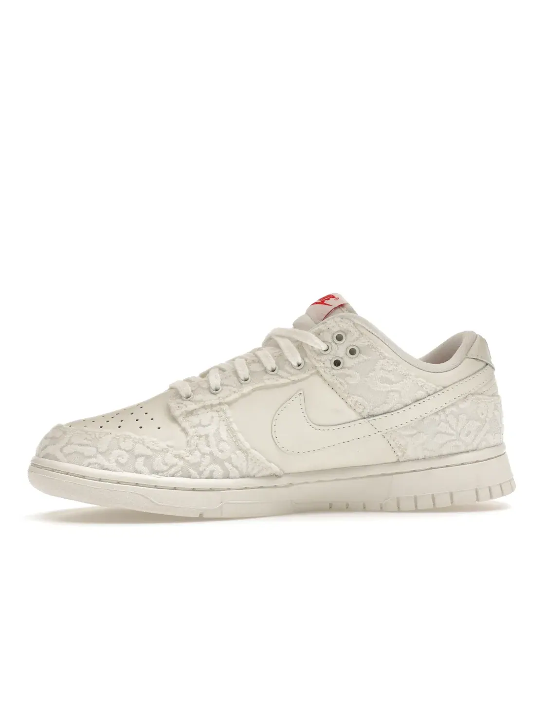 Женские кроссовки с цветочным принтом Nike Dunk Low Nike — изображение 3 из 4, красный-розовый