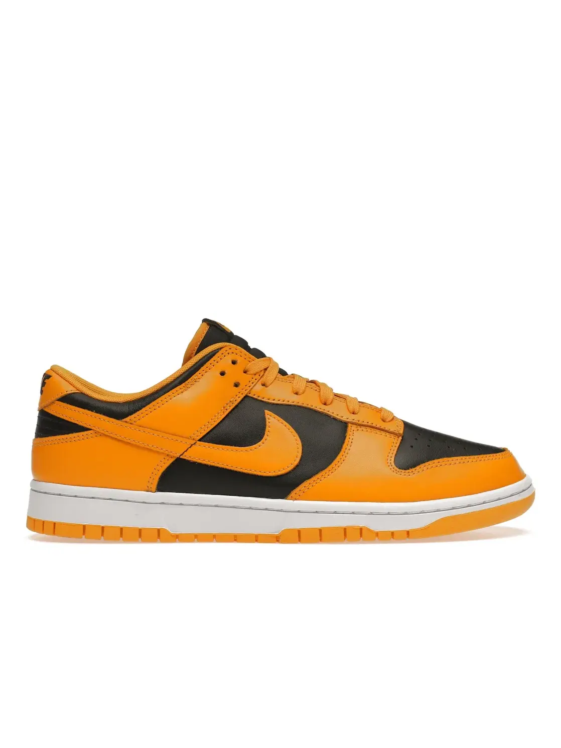 Мужские кроссовки Lifestyle с кожаным верхом Nike Dunk Low Nike — изображение 1 из 4, черный//белый