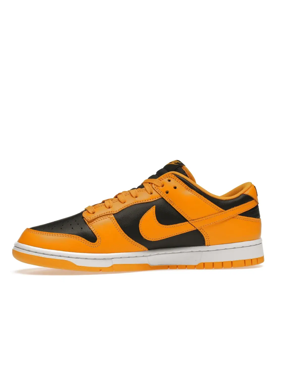 Мужские кроссовки Lifestyle с кожаным верхом Nike Dunk Low Nike — изображение 3 из 4, черный//белый