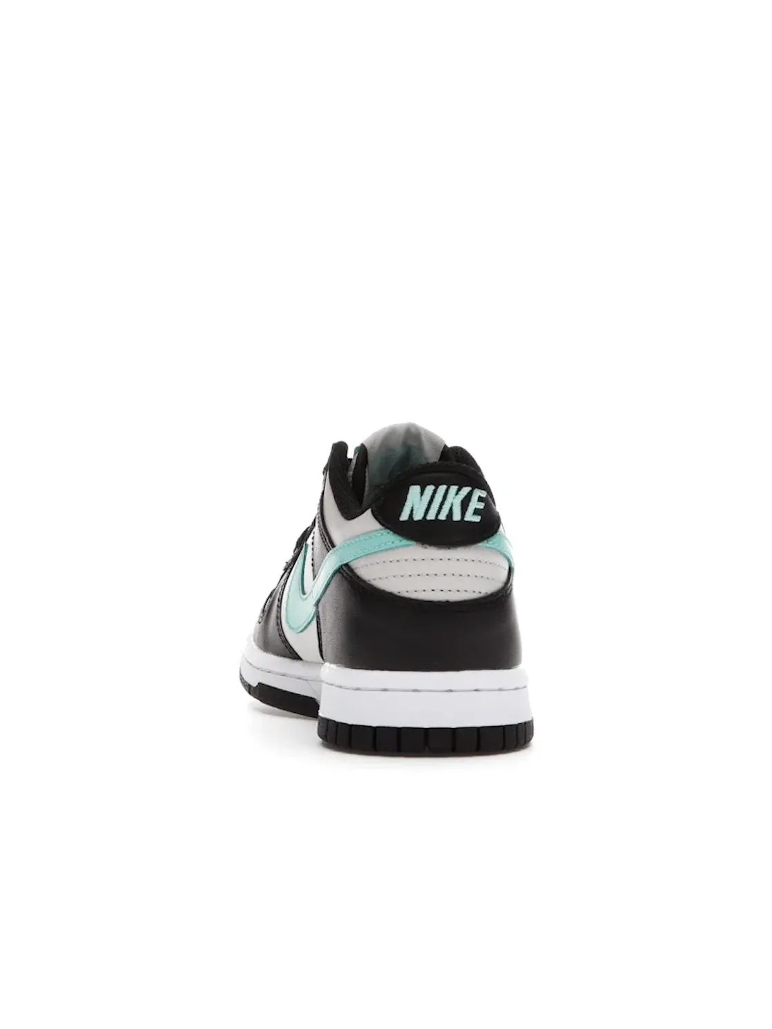 Детские кроссовки Lifestyle с принтом Nike Dunk Low Nike — изображение 4 из 4, светлый/черный-белый