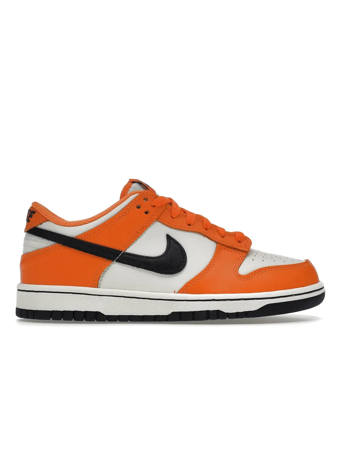 Детские кроссовки Lifestyle с принтом Nike Dunk Low Halloween 2022 Nike — изображение 1 из 4, черный-оранжевый