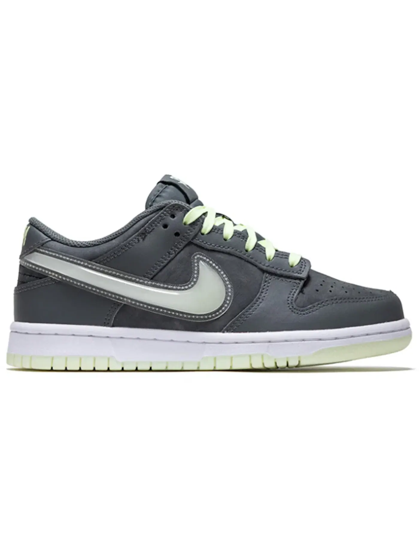 Детские кроссовки Nike Dunk Low — изображение 1 из 1, серый//серый/белый
