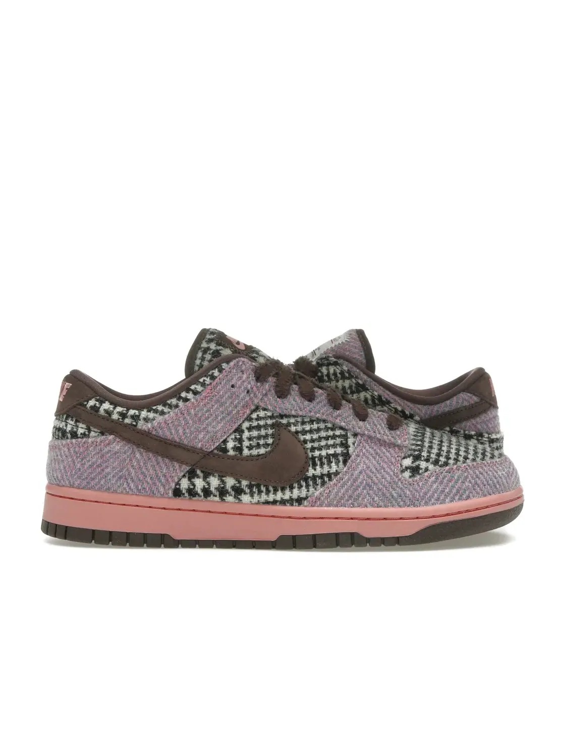 Женские кроссовки Lifestyle с твидом Nike Dunk Low — изображение 1 из 4, мульти