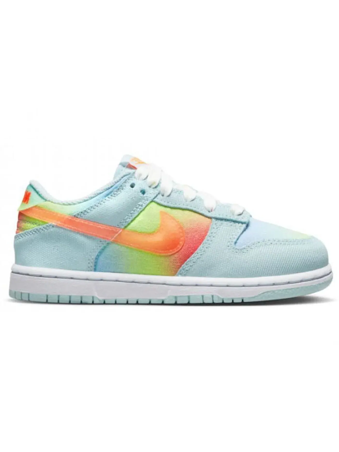 Детские кроссовки Lifestyle Nike Dunk Low Nike — изображение 1 из 1, синий/светлый/синий