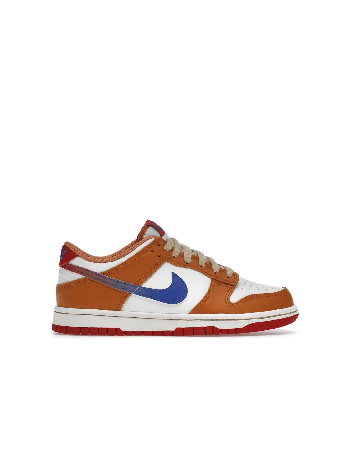 Детские кроссовки с принтом Nike Dunk Low Nike — изображение 1 из 4, красный