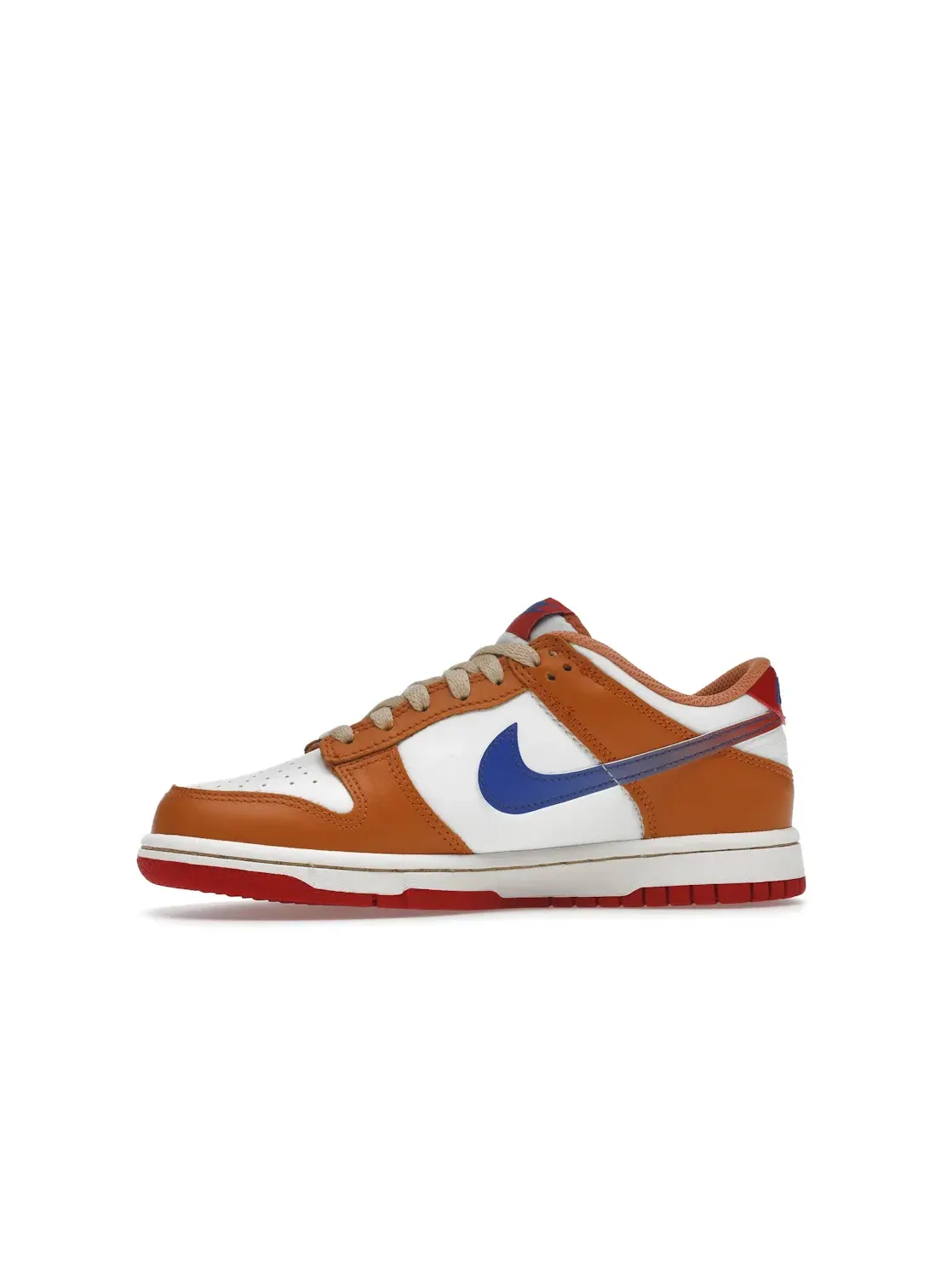Детские кроссовки с принтом Nike Dunk Low Nike — изображение 3 из 4, красный