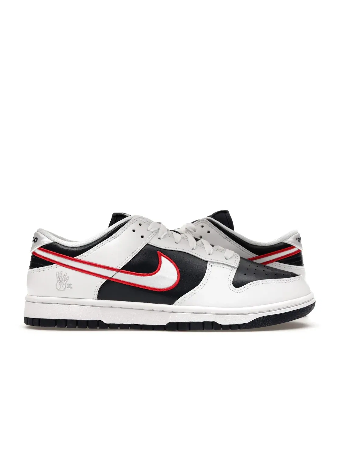 Женские кроссовки с принтом Nike Dunk Low Nike — изображение 1 из 4, белый//серый/красный