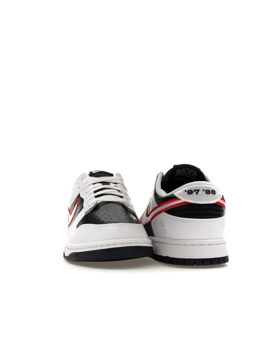 Женские кроссовки с принтом Nike Dunk Low Nike — изображение 2 из 4, белый//серый/красный