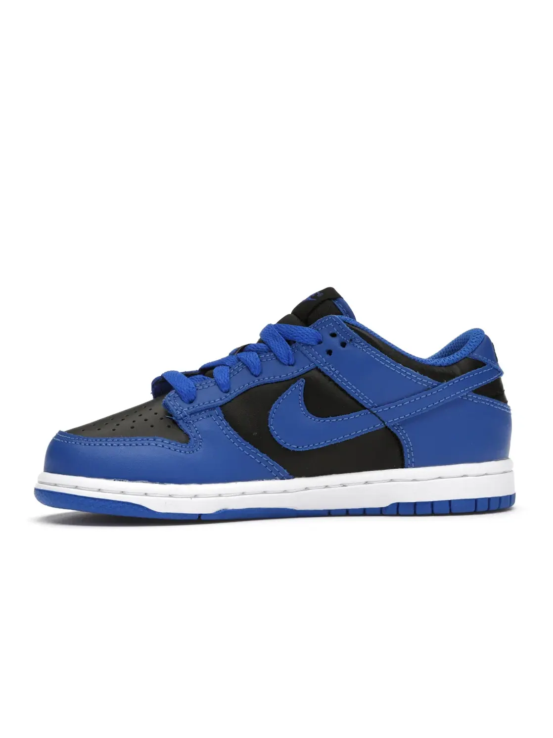 Детские кроссовки для мальчиков с кожаным верхом Nike Dunk Low — изображение 3 из 4, черный//белый