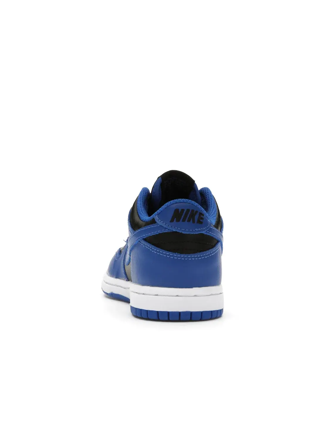 Детские кроссовки для мальчиков с кожаным верхом Nike Dunk Low — изображение 4 из 4, черный//белый