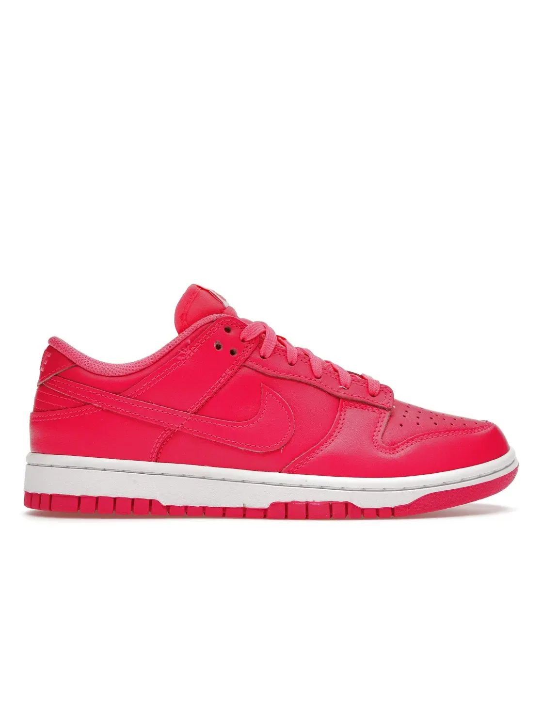 Женские кроссовки с перфорацией Nike Dunk Low — изображение 1 из 4, розовый/белый/розовый