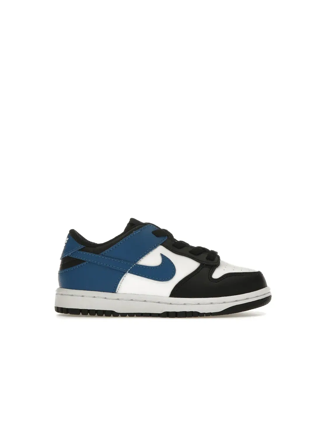 Детские кроссовки Lifestyle Nike Dunk Low — изображение 1 из 4, белый/черный/белый/синий
