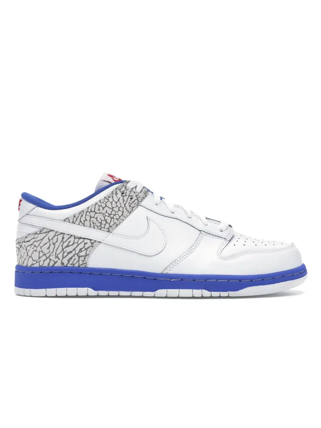 Мужские кроссовки Lifestyle Nike Dunk Low — изображение 1 из 4, белый/белый-серый